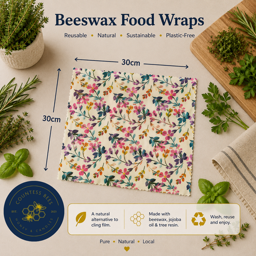 Botanical Kitchen Collection Beeswax Food Wraps