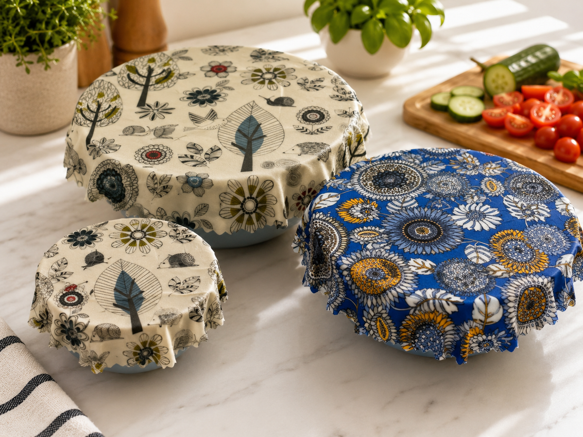 Limited Edition Wildlife Kitchen Beeswax Food Wraps Collection