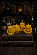 The Parliament of Owls Beeswax Candle Set