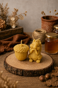 The Autumn Forager Beeswax Candle Set